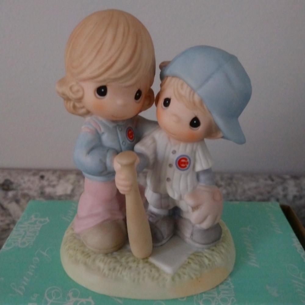 Precious Moments "Moms Hit A Home Run"